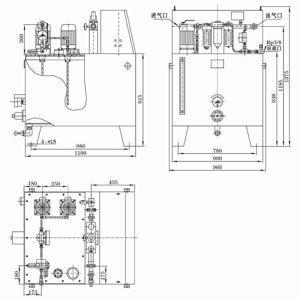 YTYQZ-0.28型油氣供應站